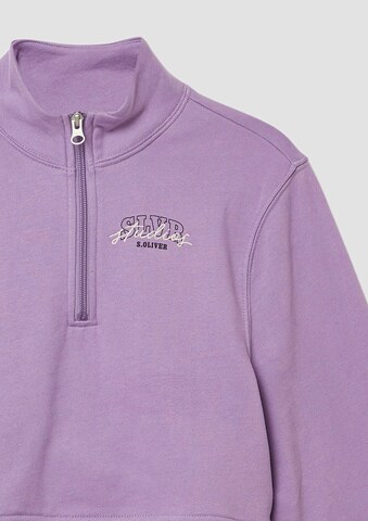 Sweat-shirt s.Oliver en violet