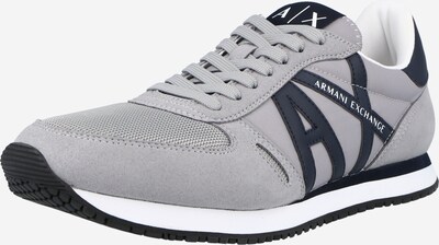 ARMANI EXCHANGE Nizke superge | siva / črna barva, Prikaz izdelka