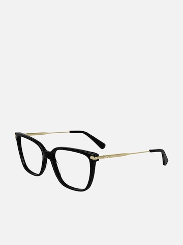 Longchamp - Gafas de sol en negro: frente
