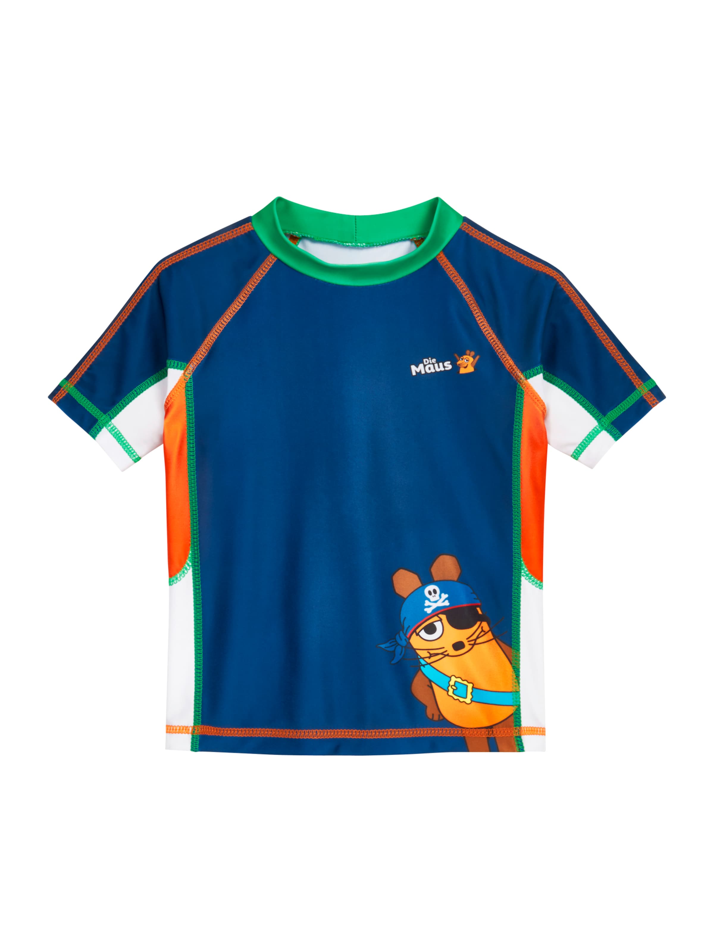 PLAYSHOES УФ-защита 'DIE MAUS Pirat' в Синий: спереди