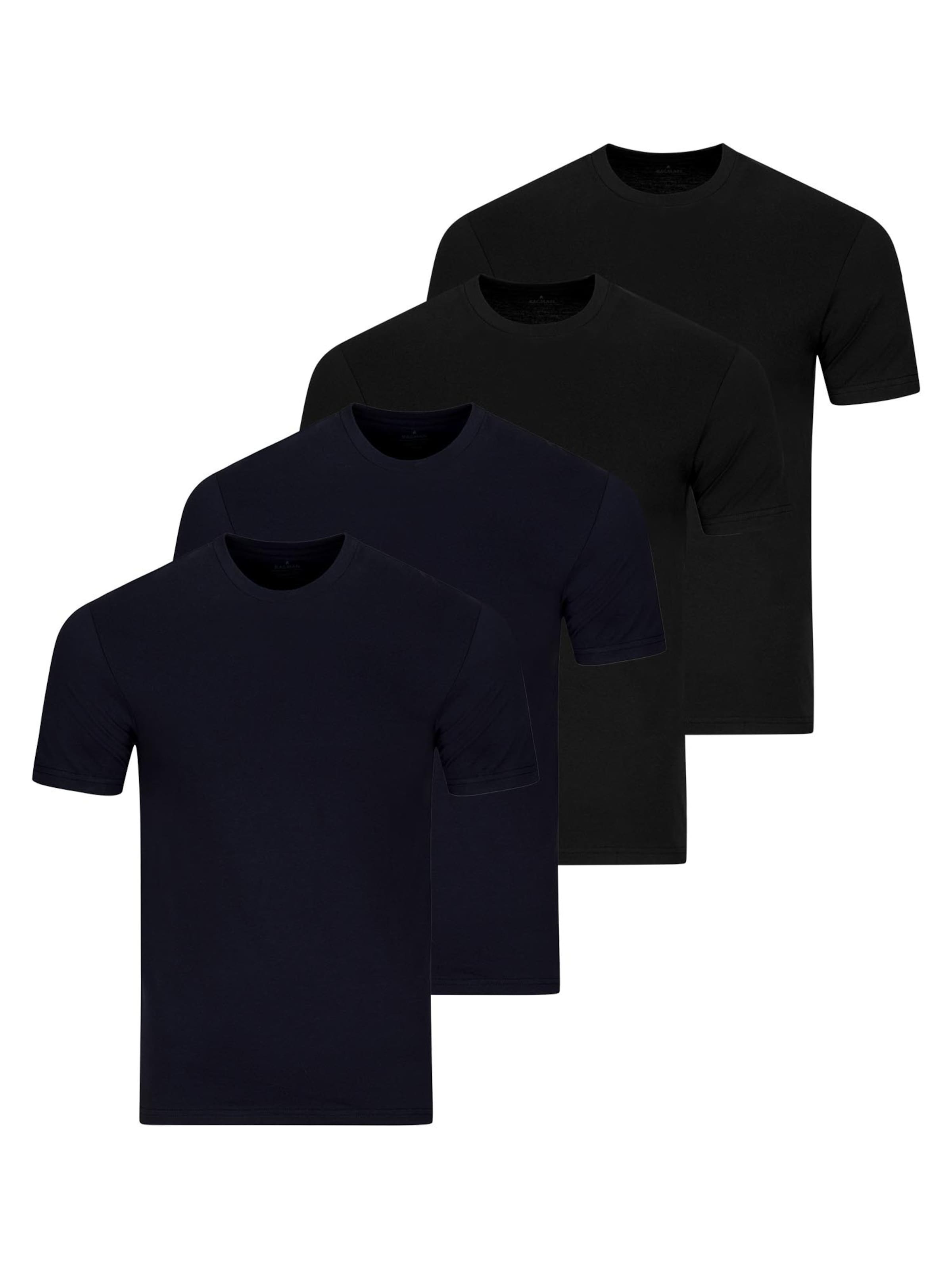 Ragman Onderhemd 'Basic' in Blauw: voorkant