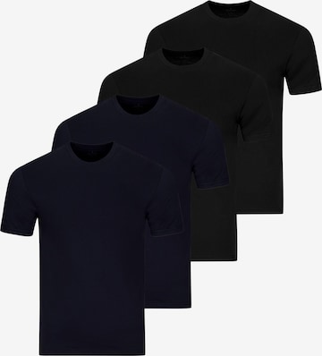 Ragman Onderhemd 'Basic' in Blauw: voorkant