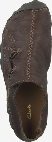 CLARKS Athletic Lace-Up Shoes ' Momo Spirit ' in Brown