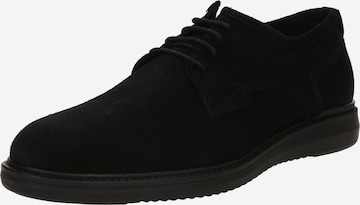 ABOUT YOU Nauhakengät 'Luke' värissä musta: etupuoli