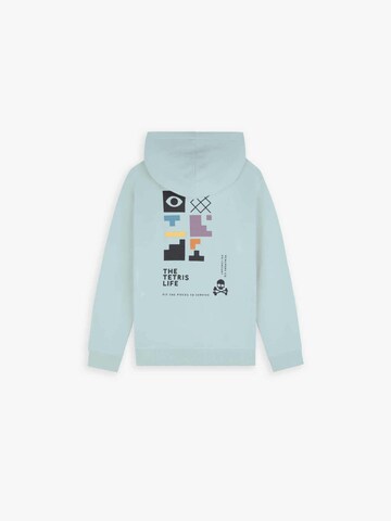 Scalpers Sweatshirt 'Tetris' i blå