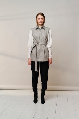 BRUUNS BAZAAR Blouse 'Petrah Mitchell' in Grey