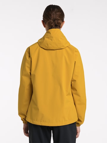 Haglöfs Outdoor Jacket 'Buteo' in Yellow