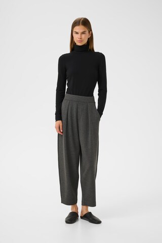 InWear Loosefit Bukser med lægfolder 'Pannie' i grå
