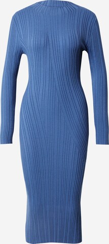 s.Oliver Knitted dress in Blue: front