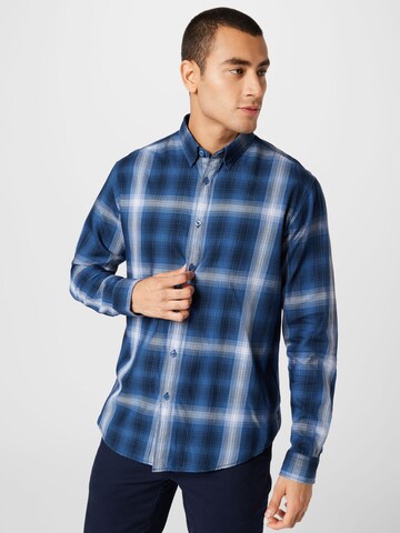 ESPRIT Regular fit Button Up Shirt in Blue: front