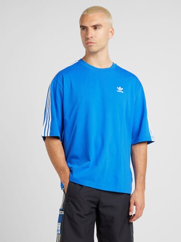 ADIDAS ORIGINALS Shirt 'Adicolor' in Blue: front