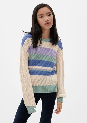 s.Oliver Sweater in Beige: front