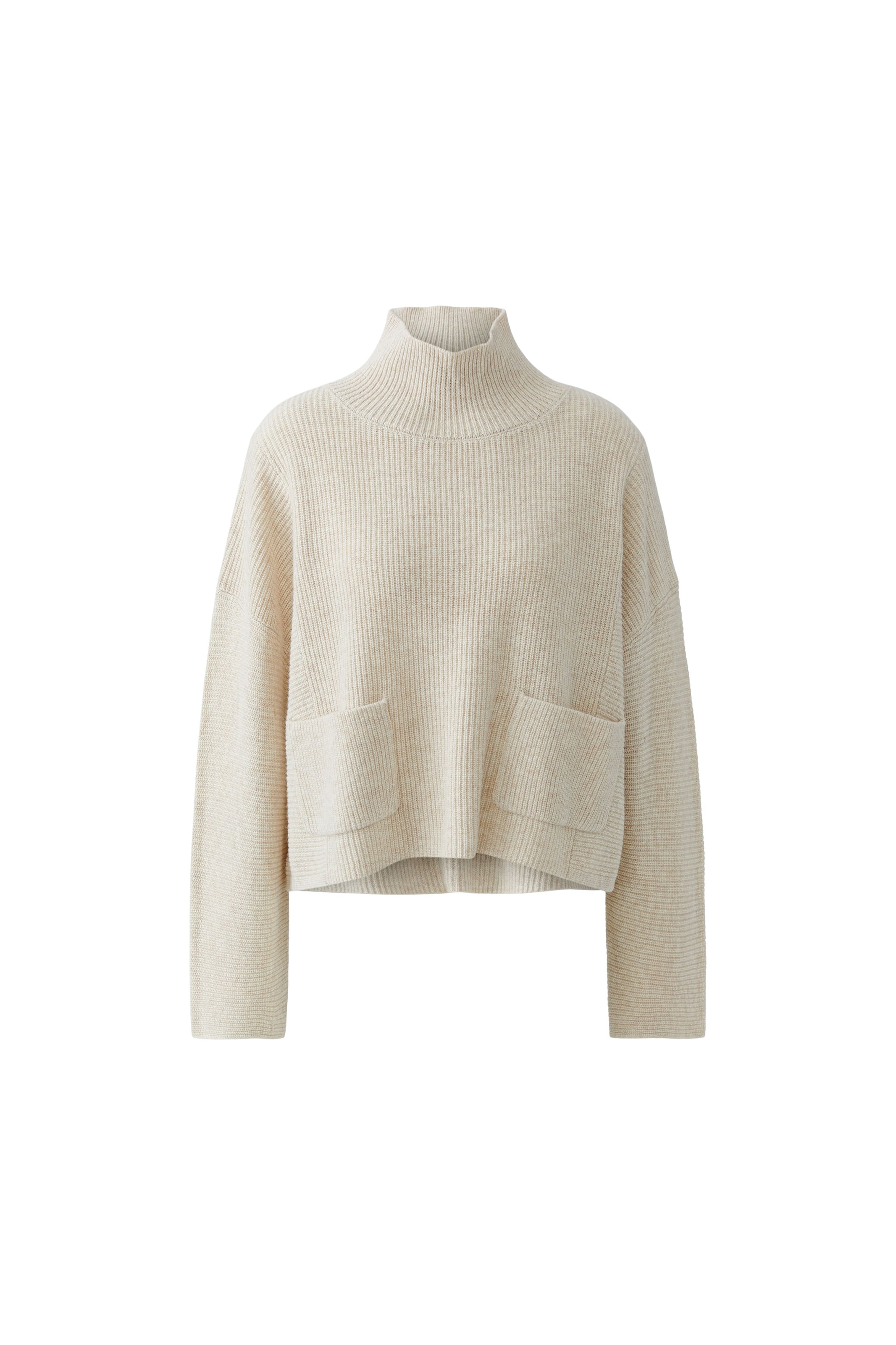 Pull-over OUI en beige : devant