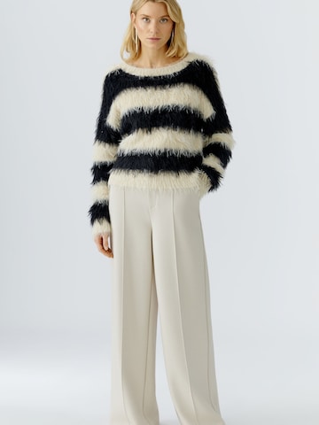OUI Regular Pants 'Scuba' in White