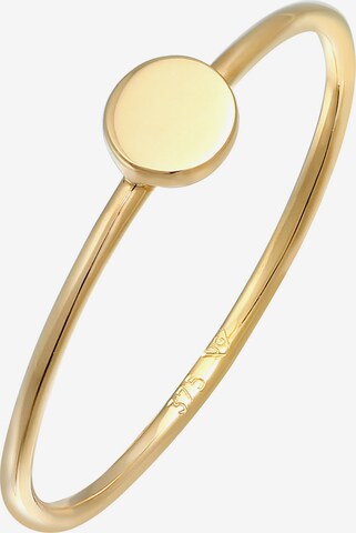 ELLI PREMIUM Ring 'Geo' in Gold: predná strana
