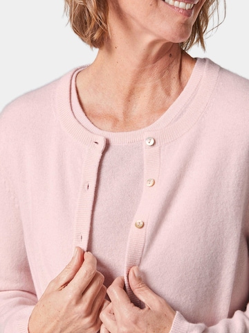 Cardigan Goldner en rose