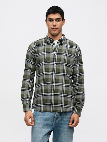 Barbour Regularny krój Koszula 'Fallbay' w kolorze szary: przód