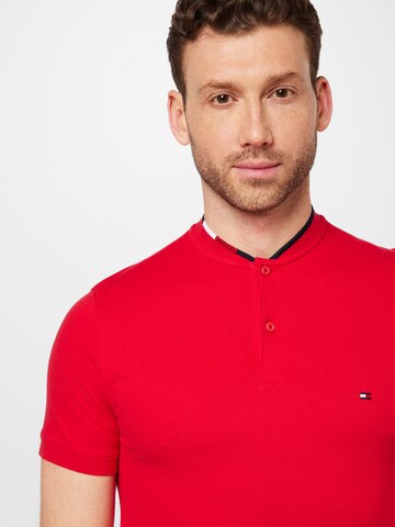 TOMMY HILFIGER Poloshirt in Rot