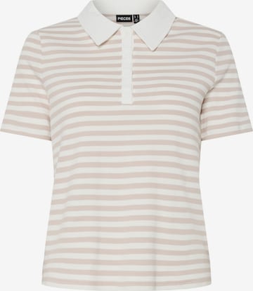 PIECES Shirt 'PCDonna' in Grijs: voorkant