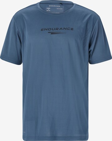 ENDURANCE Performance shirt 'Dipat' in Blue: front