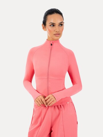 Vestes d’entraînement Smilodox en rose : devant