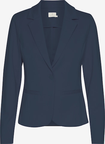 Blazer 'Jenny' Kaffe en bleu : devant