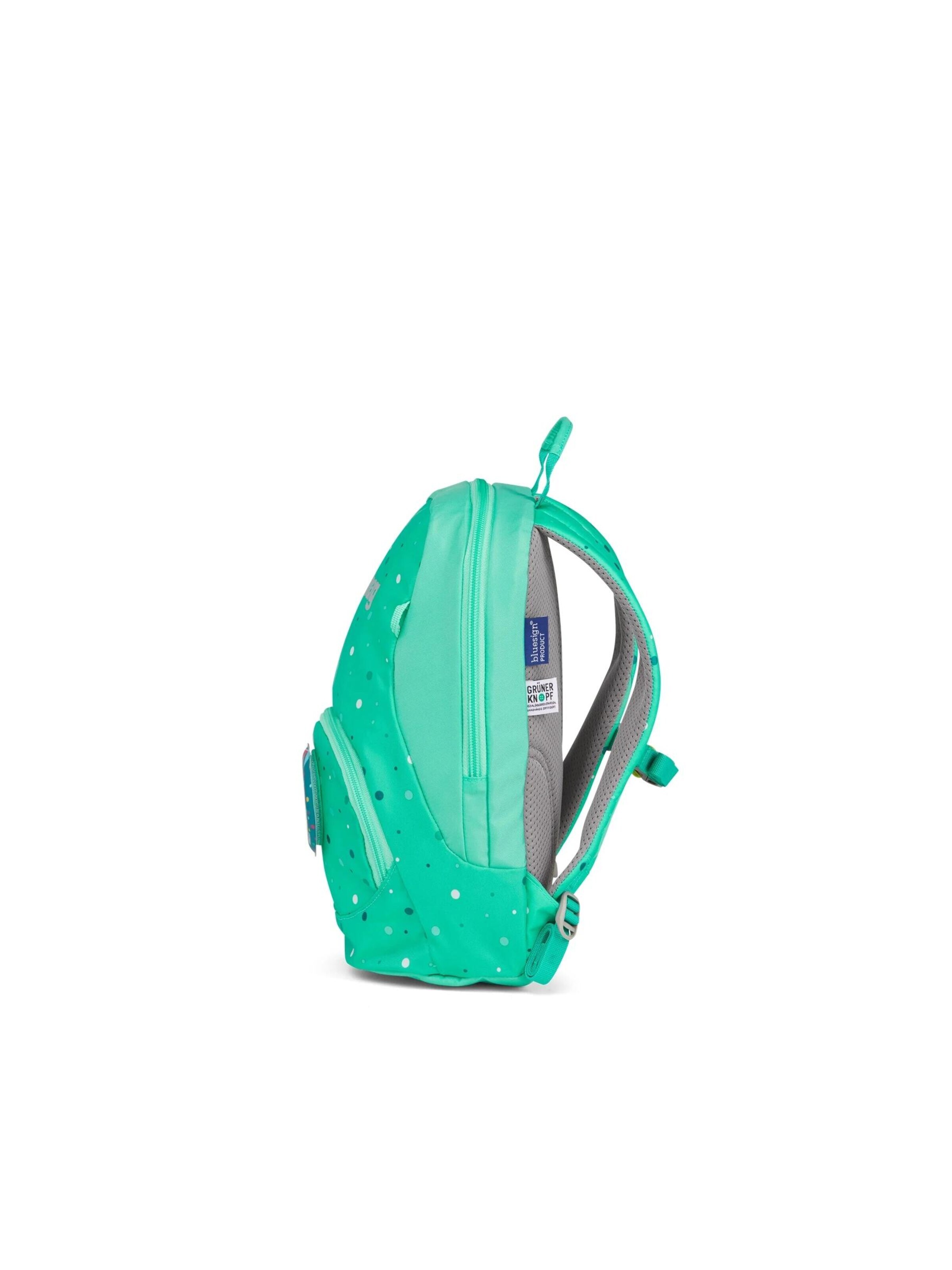 ergobag Backpack 'Kinderrucksack Ease Small' in Green