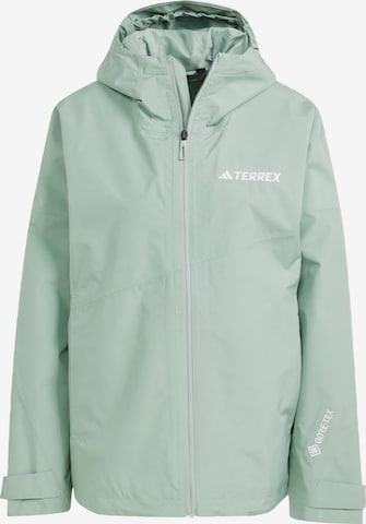 Veste outdoor 'Xperior' ADIDAS TERREX en vert : devant