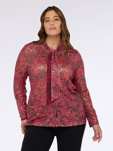 T-shirt Fiorella Rubino en rouge : devant