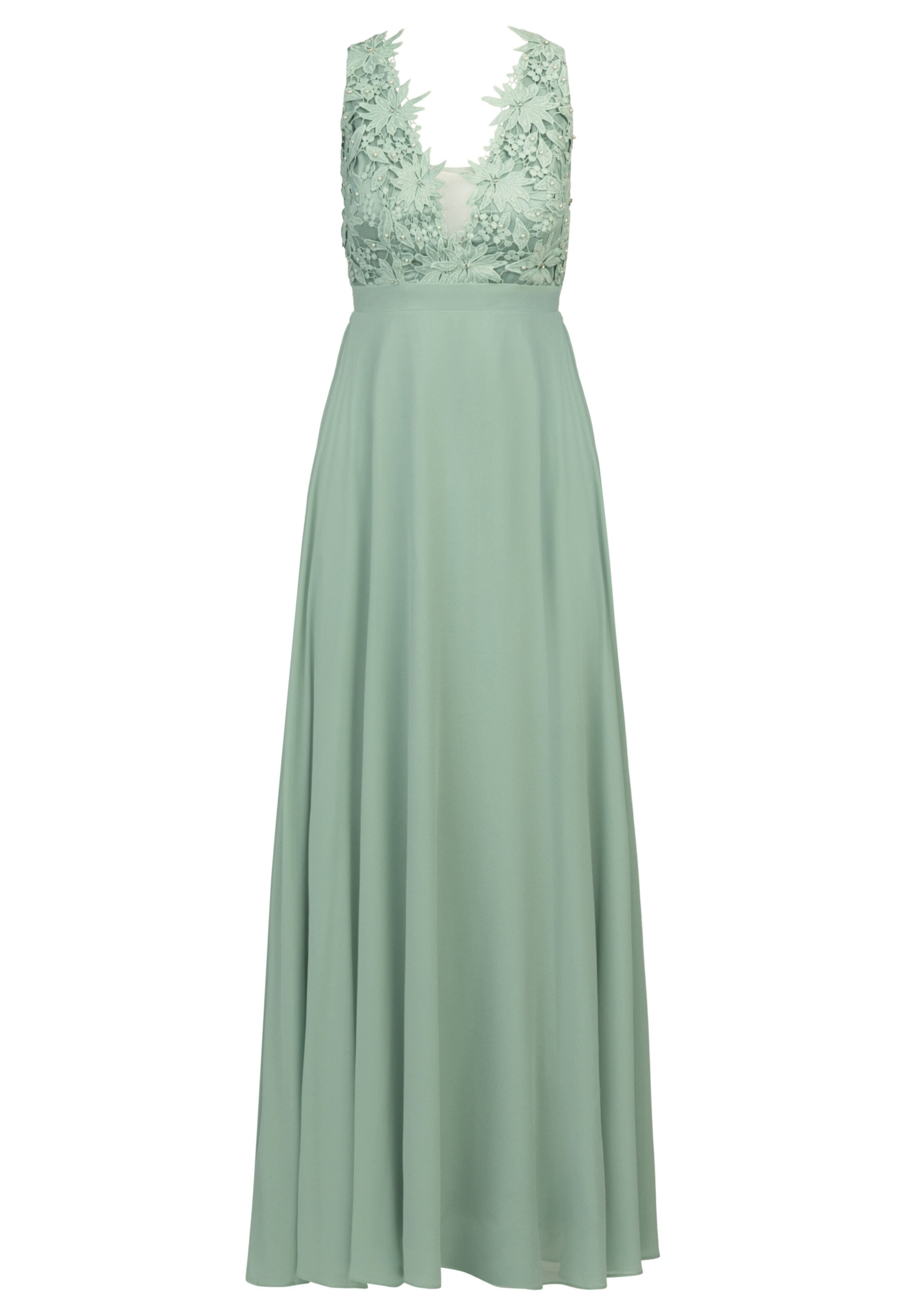 Kraimod Вечернее платье в Зеленый: спереди