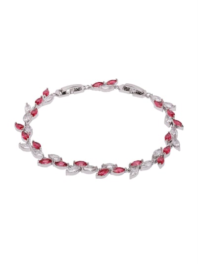 AVANT-GARDE PARIS Armband 'Inesma' in de kleur Rood, Productweergave