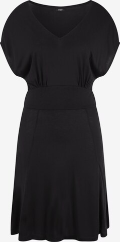 VIVANCE Summer Dress in Black: front