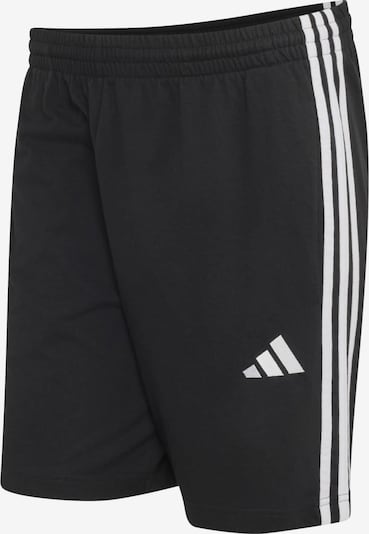 Pantaloni sportivi 'Essentials 3-Stripes Fleece' in S/regular ADIDAS SPORTSWEAR di colore nero / bianco, Visualizzazione prodotti