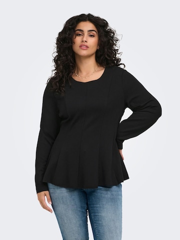 ONLY Carmakoma - Camiseta 'CARKenya' en negro: frente