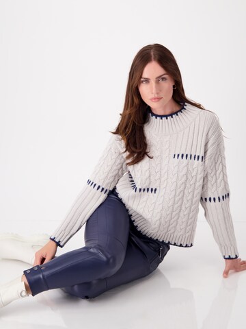 monari - Pullover em cinzento: frente