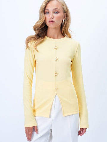 Trend Alaçatı Stili Футболка в Желтый