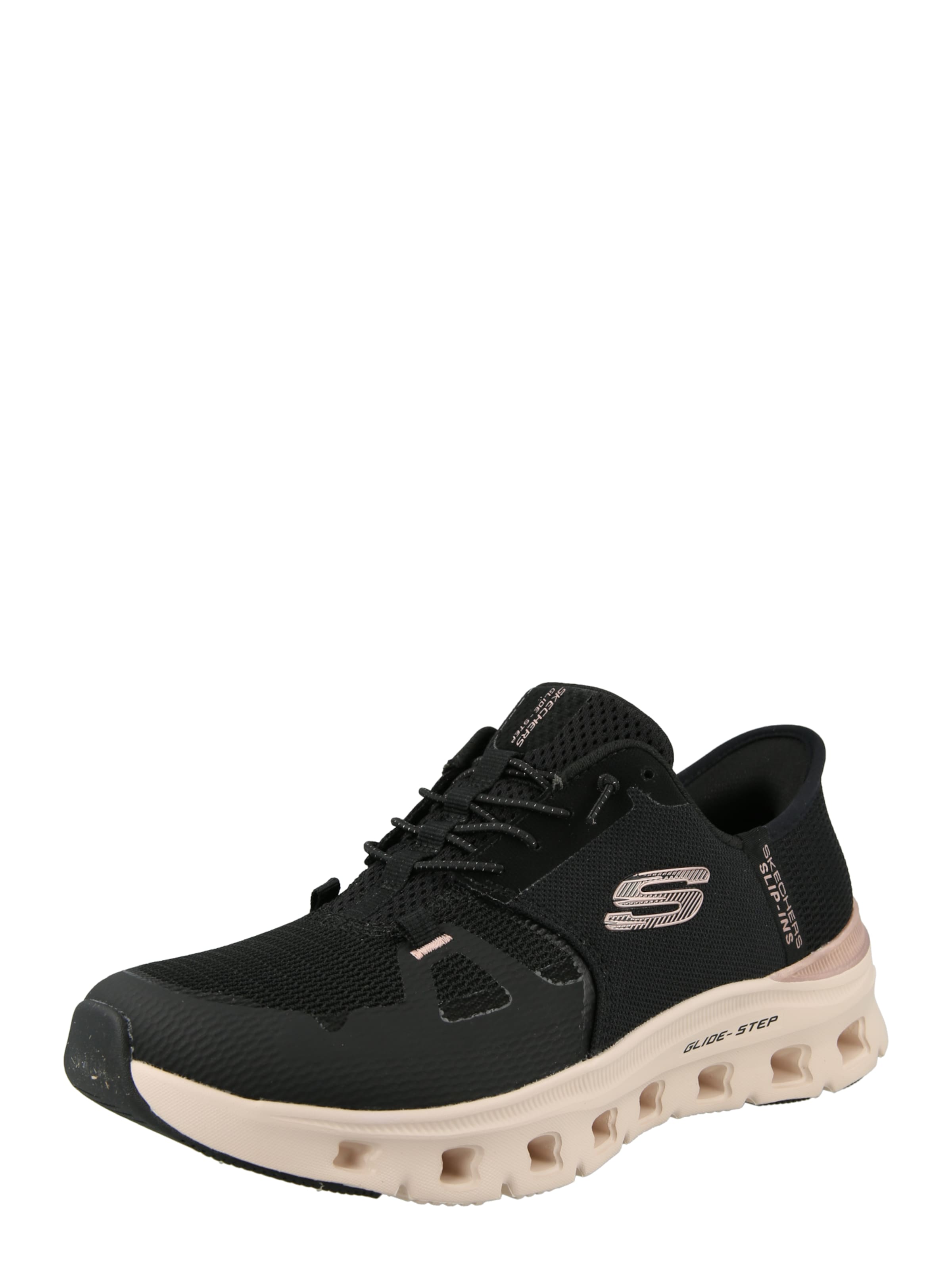 Sneaker bassa 'GLIDE-STEP PRO-RADIANT STRIDE' di SKECHERS in nero: frontale