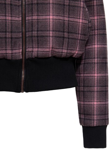 Queen Kerosin Winter Jacket in Pink