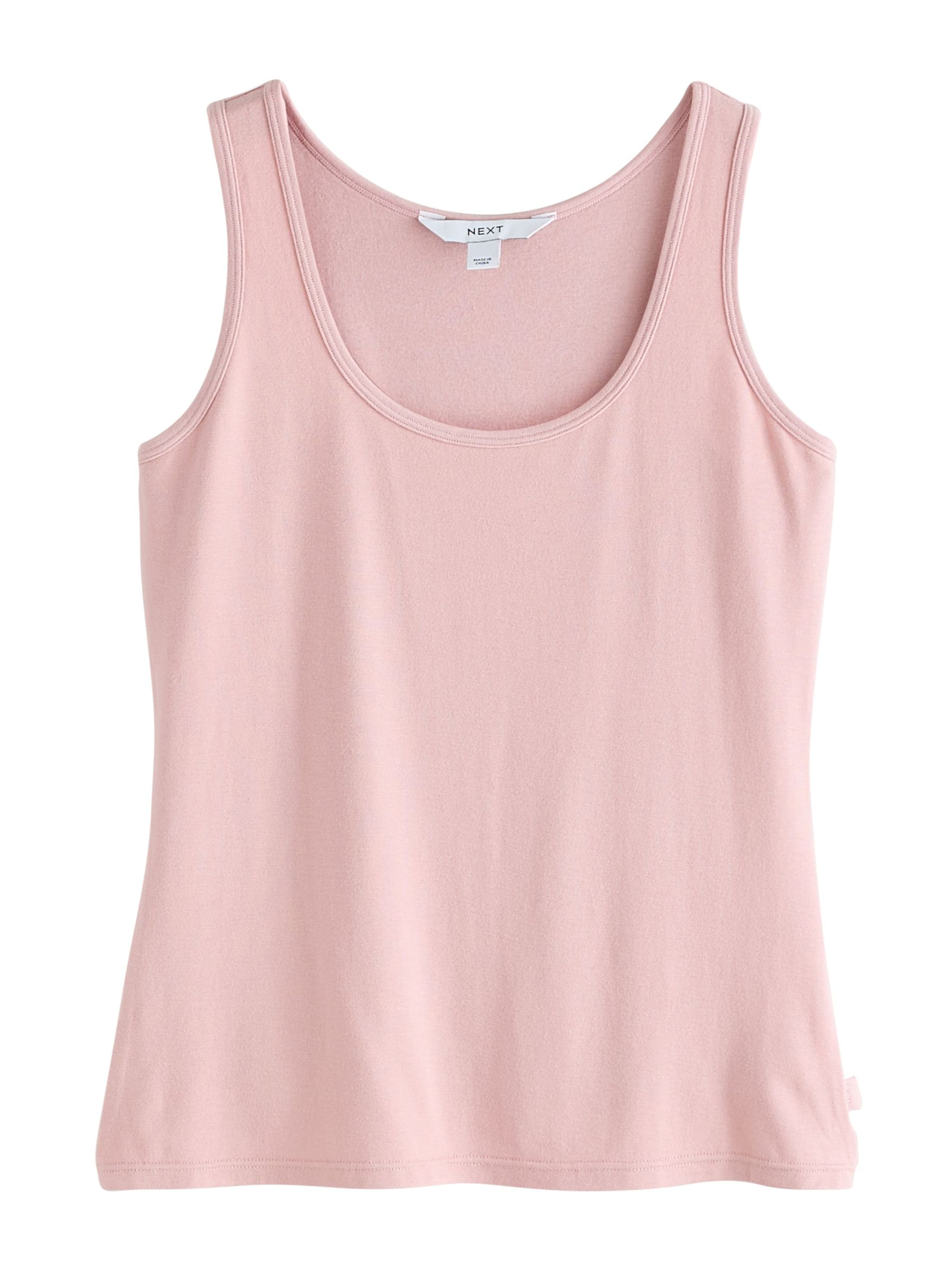 Next - Camiseta térmica en rosa: frente
