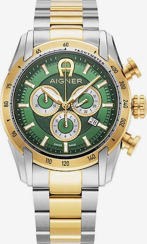AIGNER Analoguhr in Silber: Vorderseite