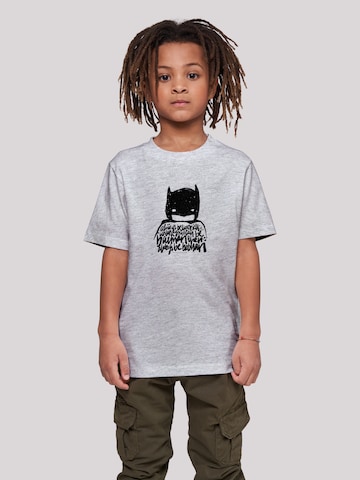 F4NT4STIC Shirt 'DC Comics Batman Always Be Yourself ' in Grey: front