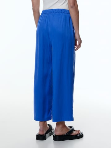EDITED Szeroka nogawka Spodnie 'Nona' w kolorze niebieski