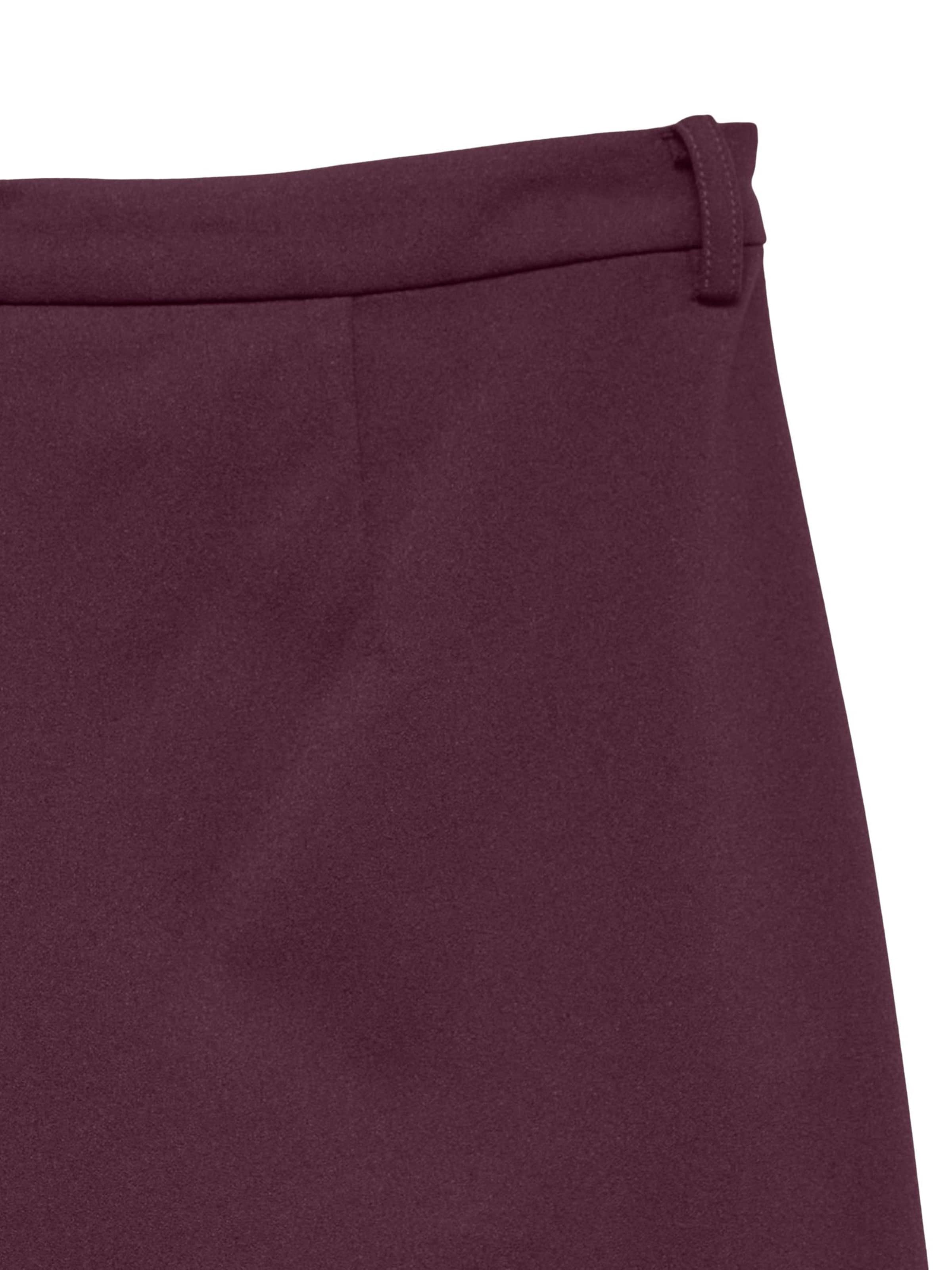 VERO MODA Bootcut Broek 'VMZamira' in Rood