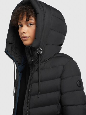 khujo Wintermantel 'Ingram3' in Schwarz