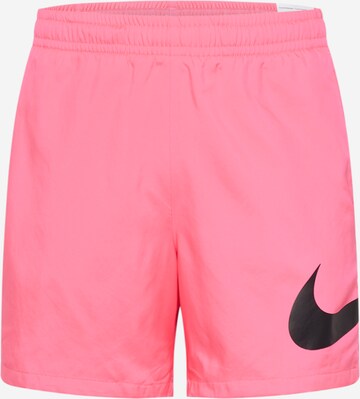 Pantaloni de la Nike Sportswear pe roz: față