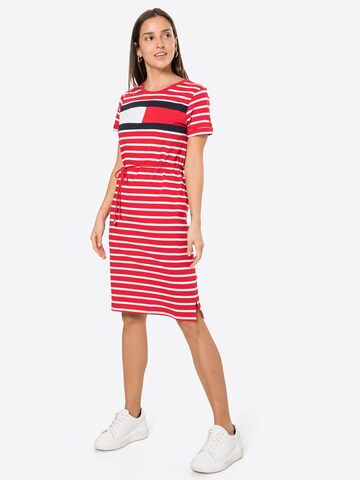 TOMMY HILFIGER Jurk 'Abo' in Rood