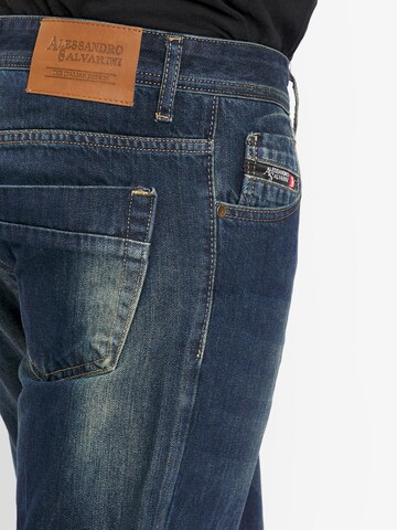 Alessandro Salvarini Regular Jeans in Blauw