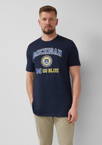 T-Shirt s.Oliver en bleu : devant