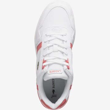 Baskets basses LACOSTE en blanc