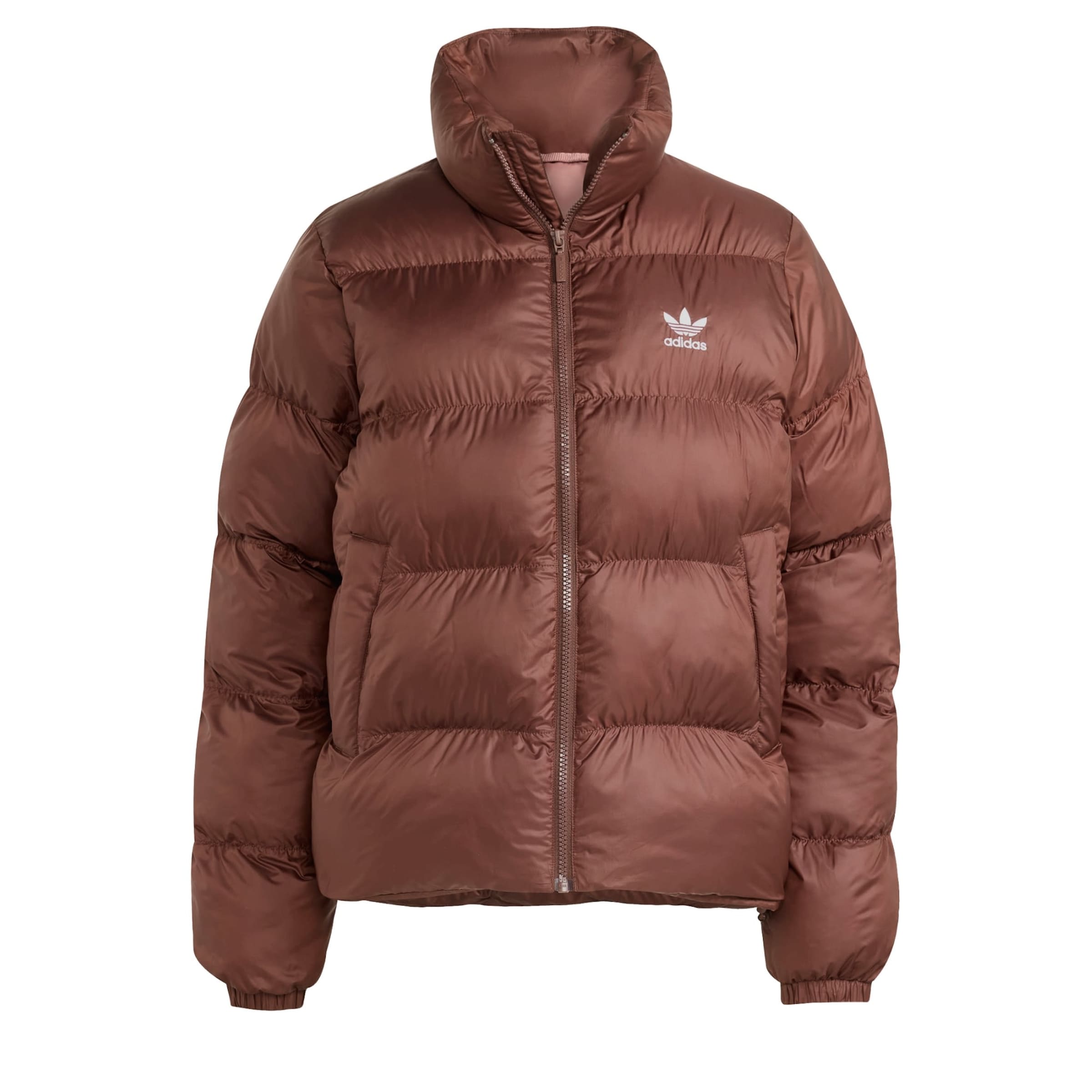 ADIDAS ORIGINALS Зимняя куртка 'Adicolor' в Коричневый: спереди
